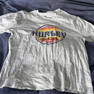 4 Hurley T-Shirts with Logos - NEW CONDITION- Sold together